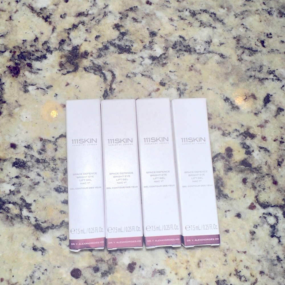 111Skin Space Defiance bright eye gel NAC Y2 price for all 4 together